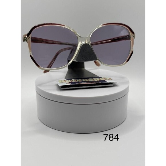 NEW Vintage Eyeglasses | Non RX | Nana Style | Violet Lens | 1980s-1990s | #784 - Picture 3 of 10